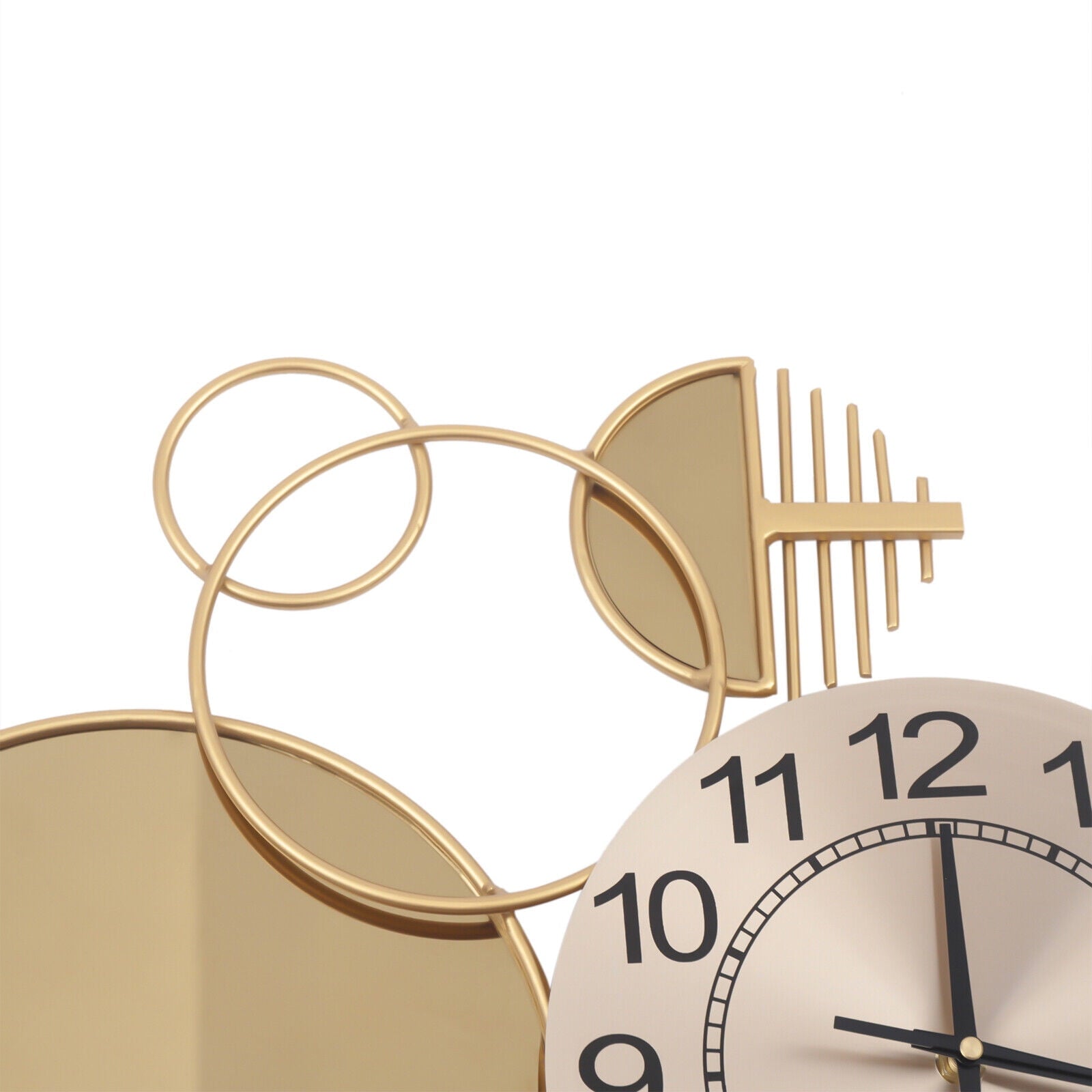 Wall Clock, Large Silent Indoor Wall Clock Modern Office Home Shop Art Decor High Qulity