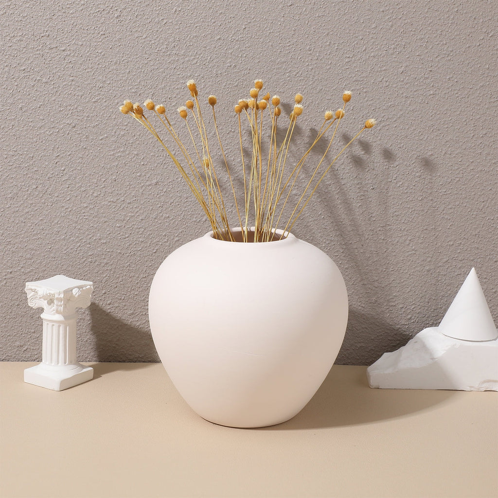 Antique Vase Ornaments Living Room Vase Child 12.00X12.00X10.50CM Beige