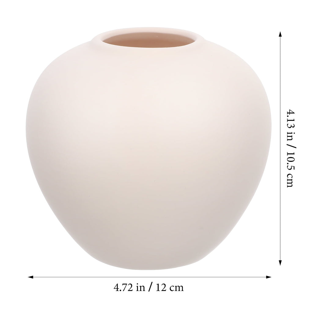 Antique Vase Ornaments Living Room Vase Child 12.00X12.00X10.50CM Beige
