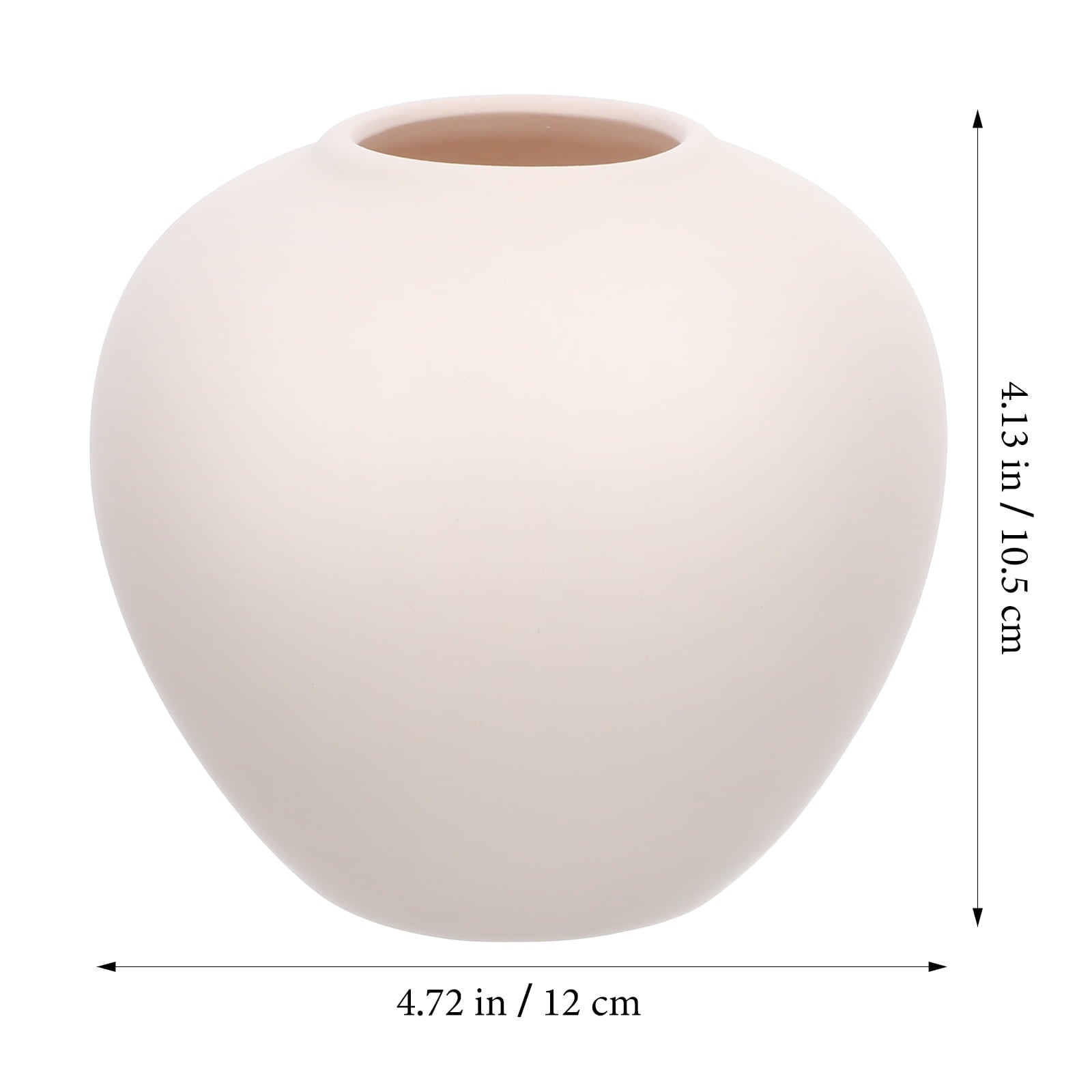 Antique Vase Ornaments Living Room Vase Child 12.00X12.00X10.50CM Beige