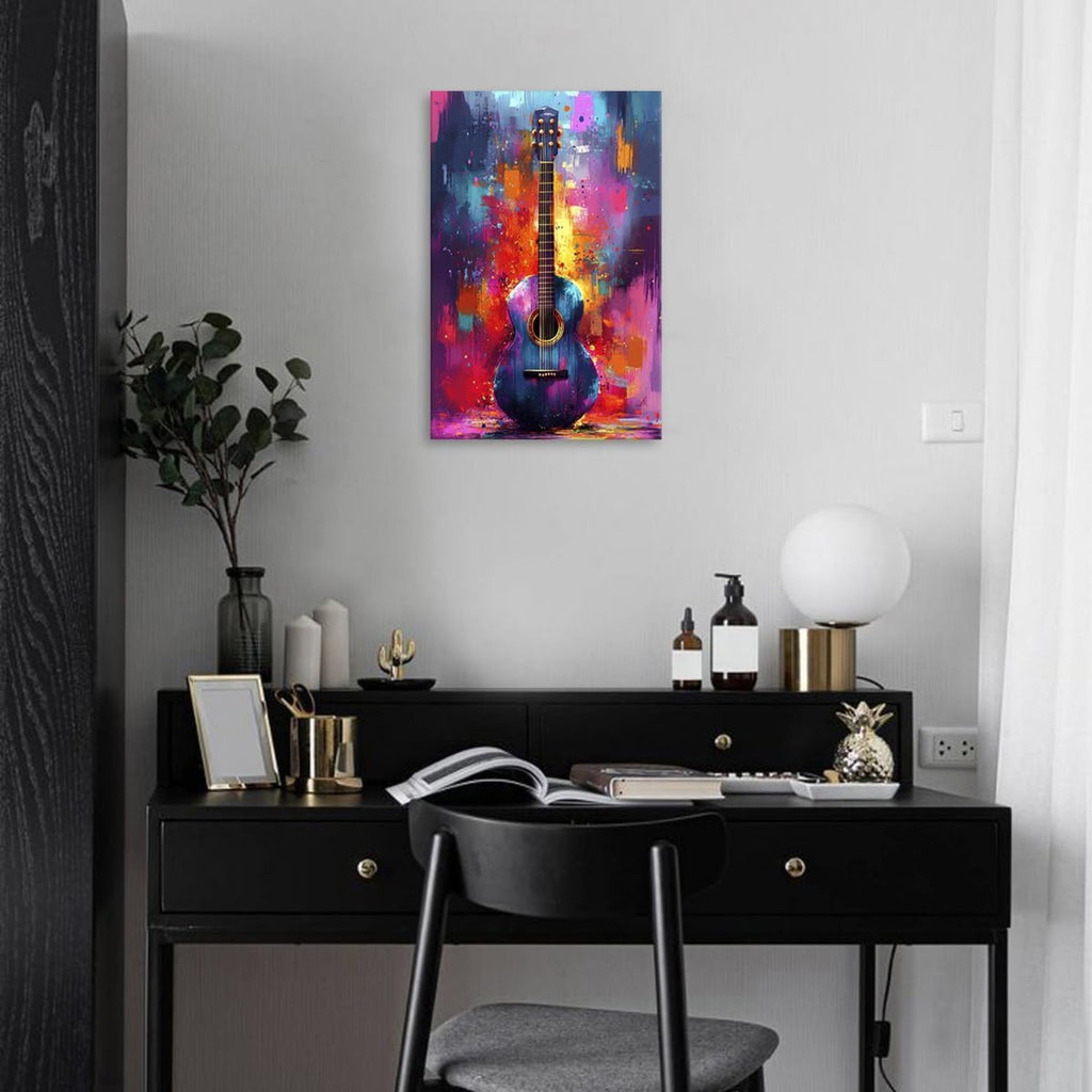 Wildflower Wall Art Colorful Floral Pictures Framed Printed Art for Bathroom Nature Botanical Canvas Prints Poster Modern Abstract Flowers Painting Artwork Living Room Bedroom Home Decorations