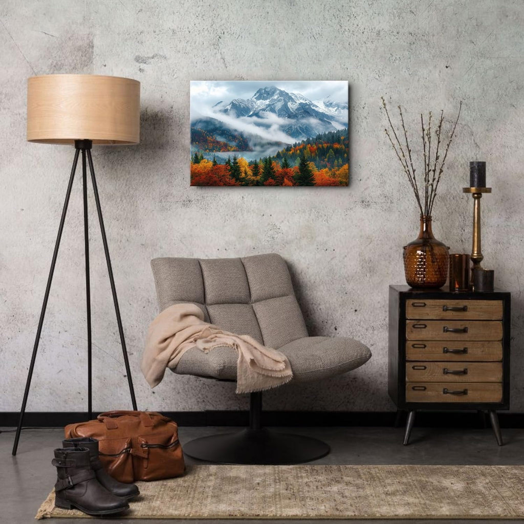 Wildflower Wall Art Colorful Floral Pictures Framed Printed Art for Bathroom Nature Botanical Canvas Prints Poster Modern Abstract Flowers Painting Artwork Living Room Bedroom Home Decorations