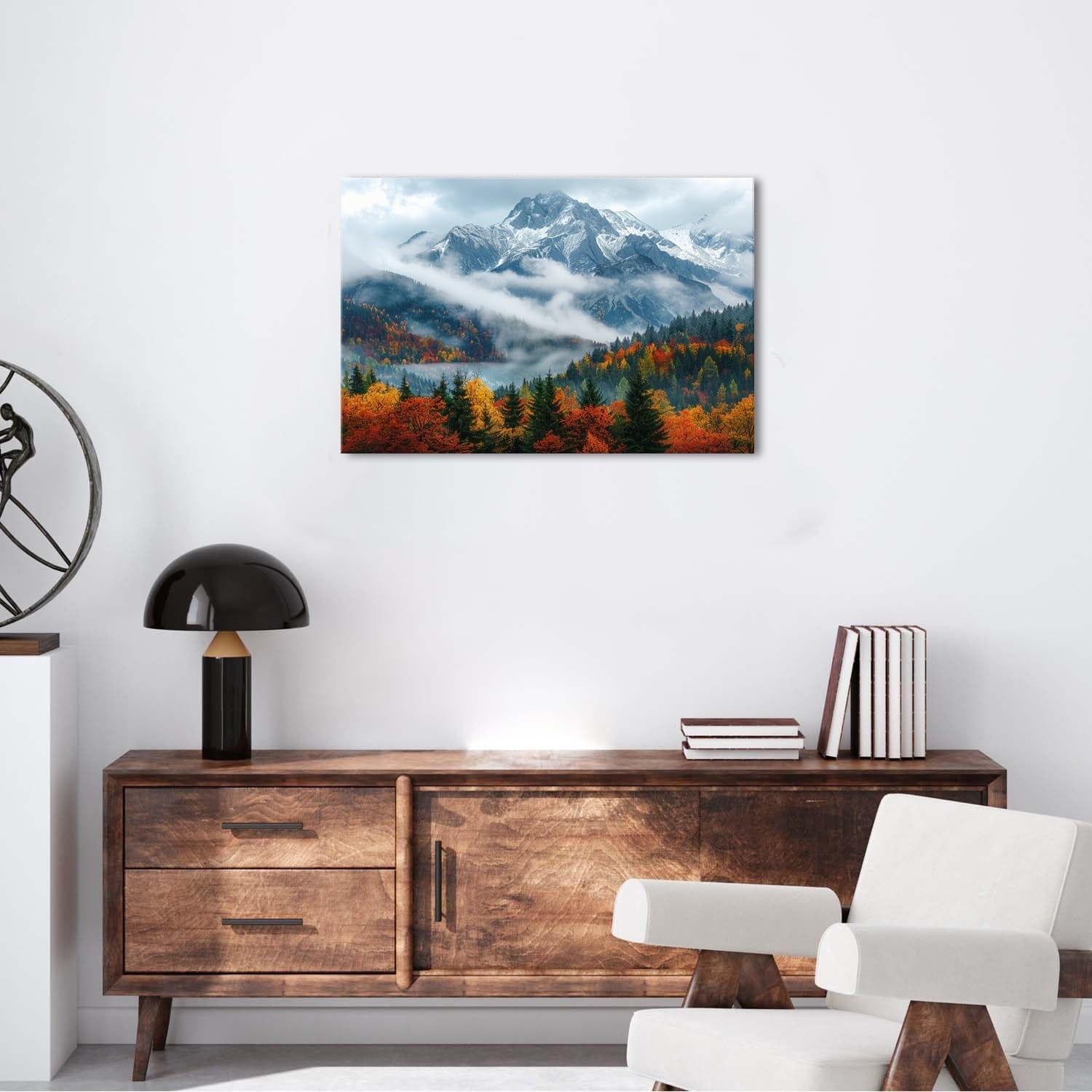 Wildflower Wall Art Colorful Floral Pictures Framed Printed Art for Bathroom Nature Botanical Canvas Prints Poster Modern Abstract Flowers Painting Artwork Living Room Bedroom Home Decorations