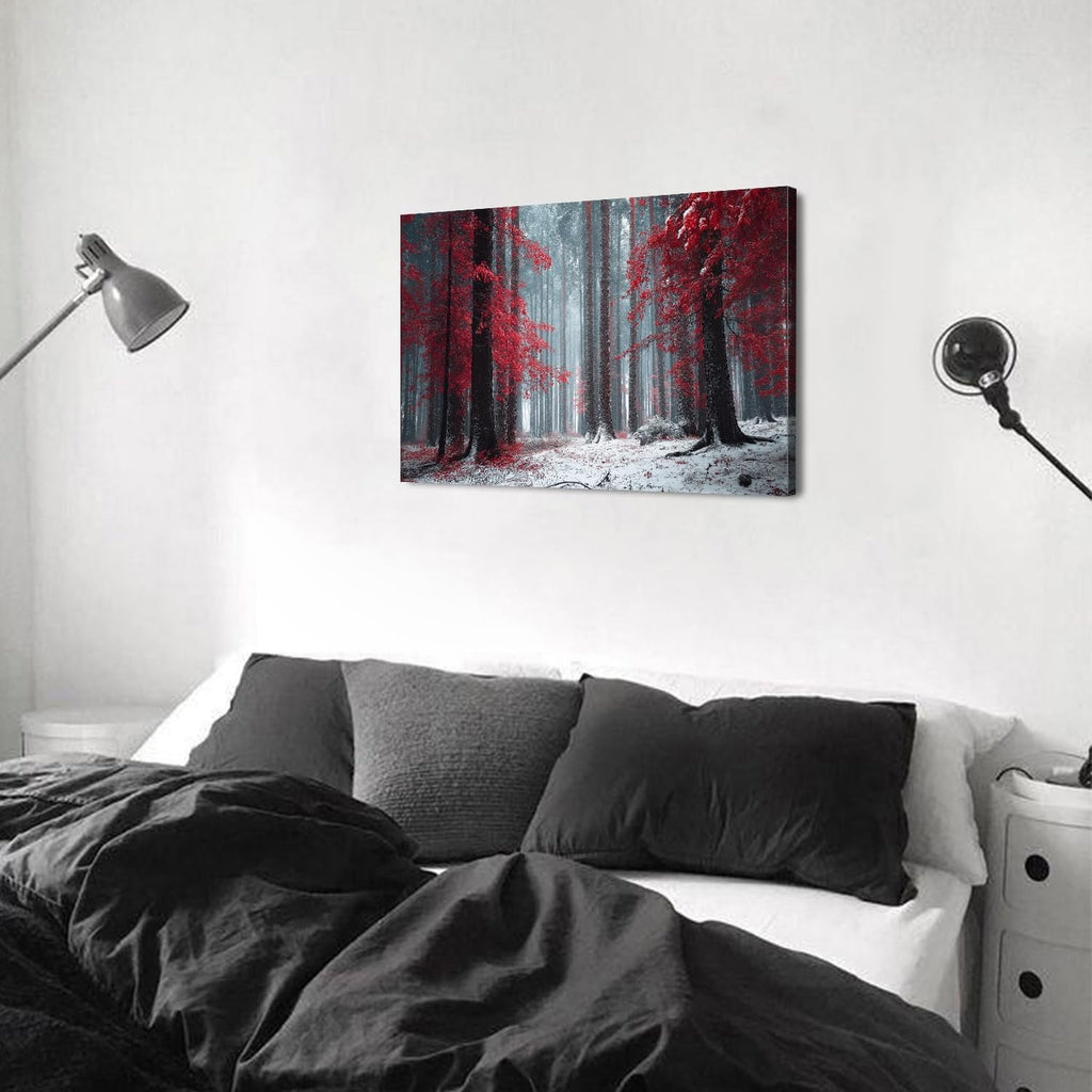 Wildflower Wall Art Colorful Floral Pictures Framed Printed Art for Bathroom Nature Botanical Canvas Prints Poster Modern Abstract Flowers Painting Artwork Living Room Bedroom Home Decorations