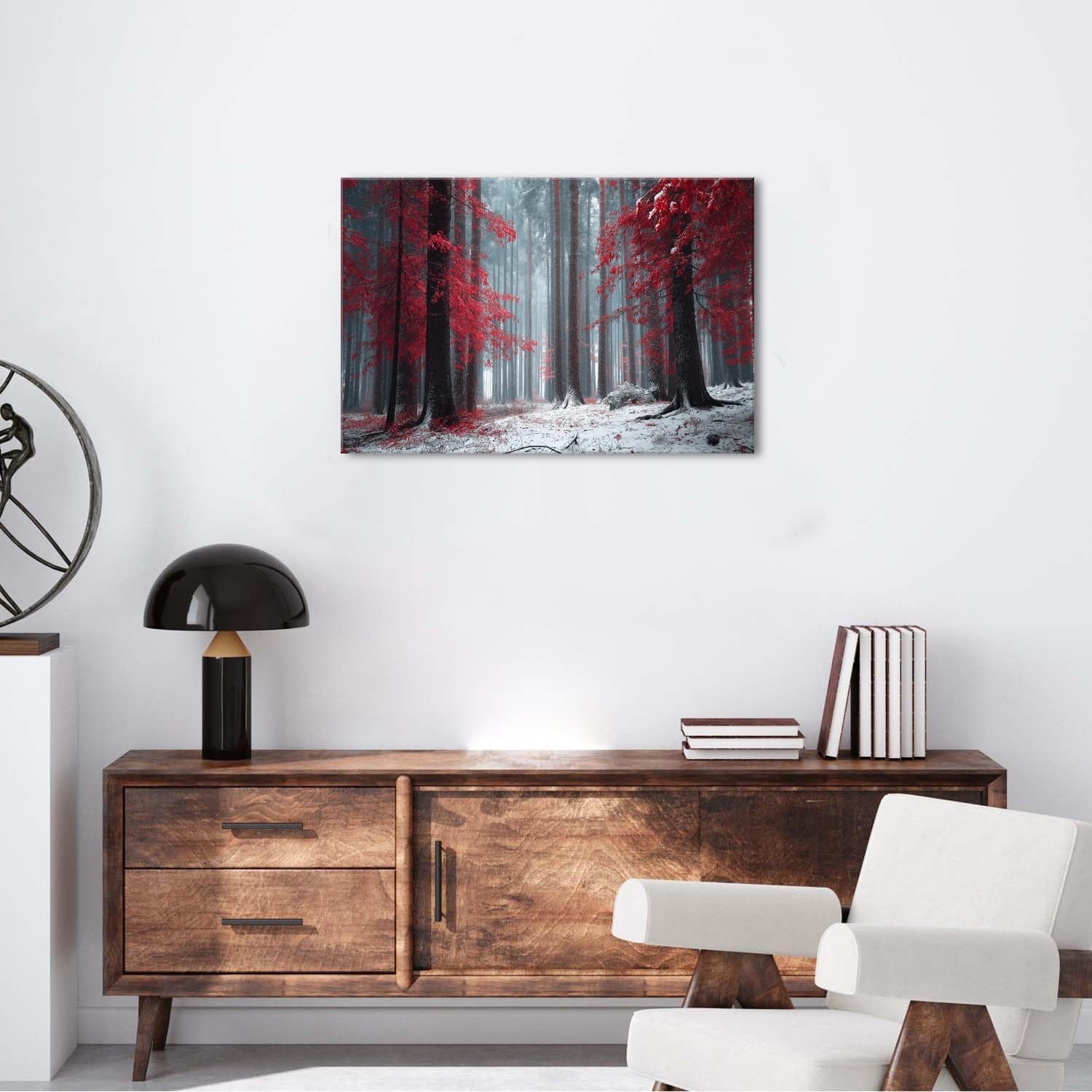 Wildflower Wall Art Colorful Floral Pictures Framed Printed Art for Bathroom Nature Botanical Canvas Prints Poster Modern Abstract Flowers Painting Artwork Living Room Bedroom Home Decorations