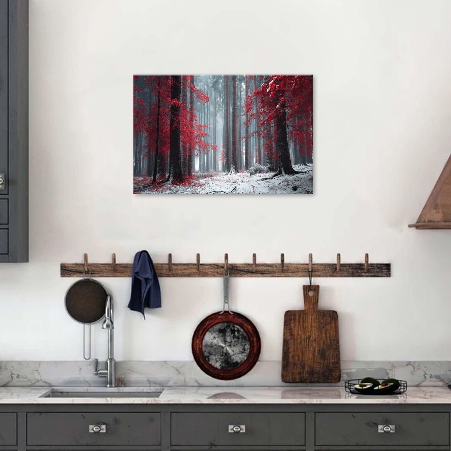 Wildflower Wall Art Colorful Floral Pictures Framed Printed Art for Bathroom Nature Botanical Canvas Prints Poster Modern Abstract Flowers Painting Artwork Living Room Bedroom Home Decorations