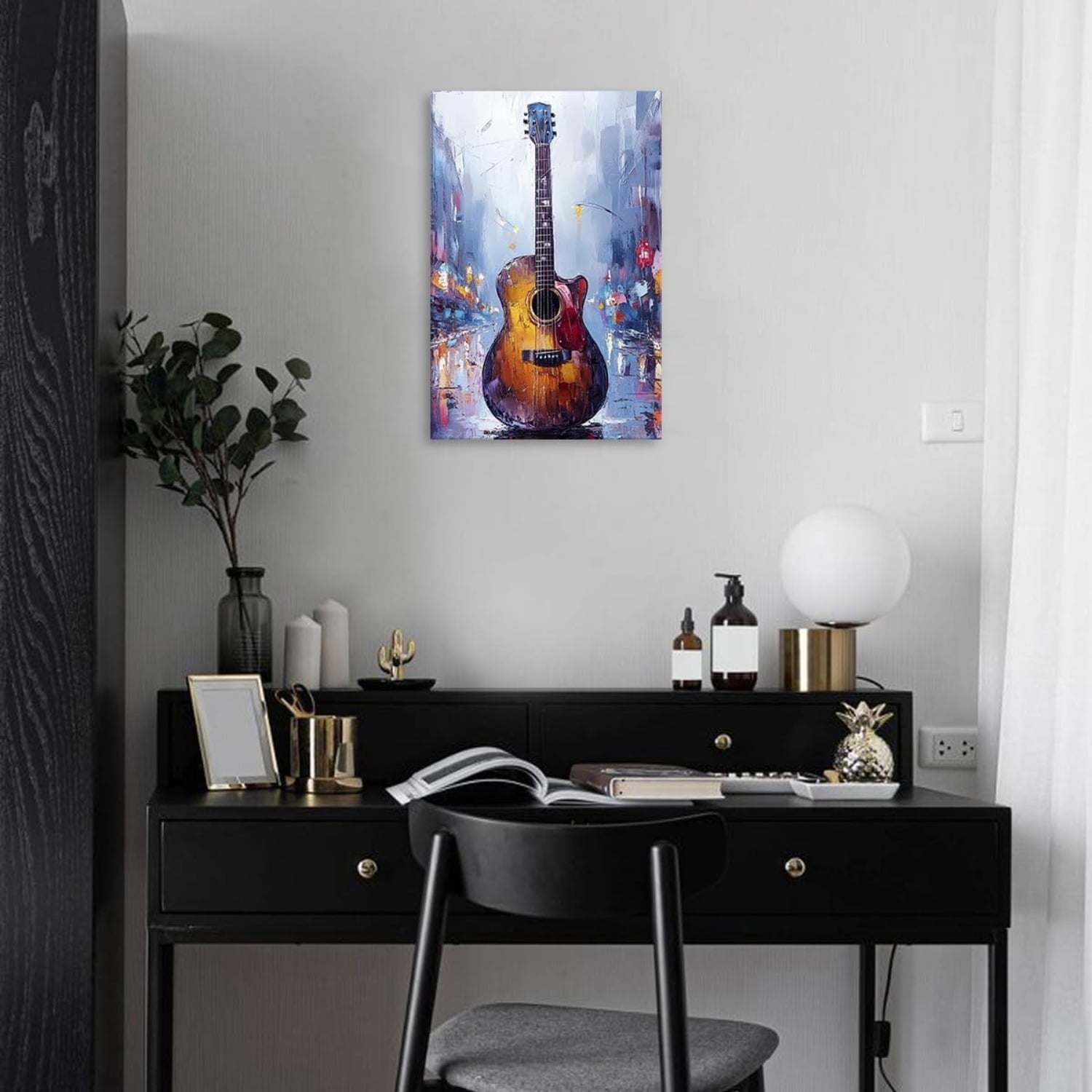 Wildflower Wall Art Colorful Floral Pictures Framed Printed Art for Bathroom Nature Botanical Canvas Prints Poster Modern Abstract Flowers Painting Artwork Living Room Bedroom Home Decorations