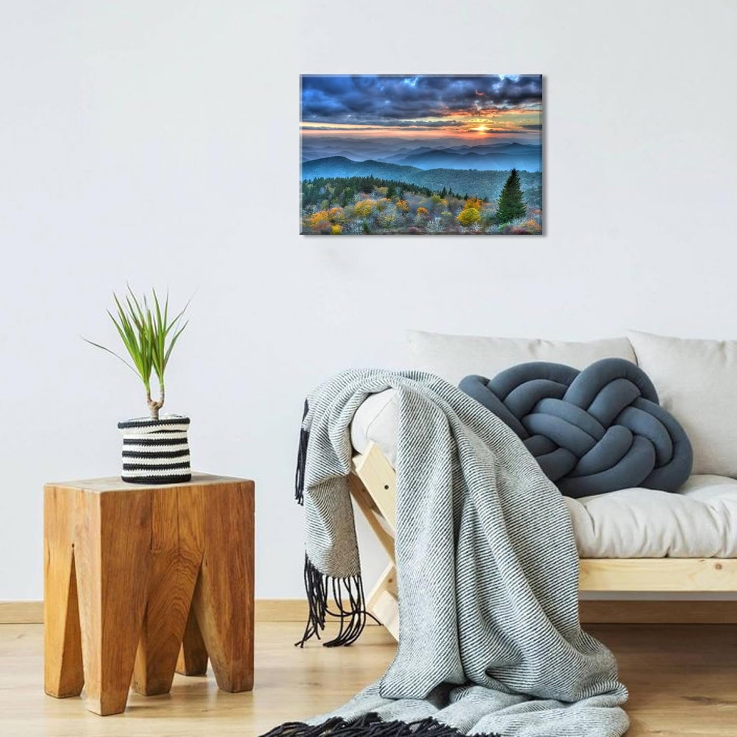 Wildflower Wall Art Colorful Floral Pictures Framed Printed Art for Bathroom Nature Botanical Canvas Prints Poster Modern Abstract Flowers Painting Artwork Living Room Bedroom Home Decorations