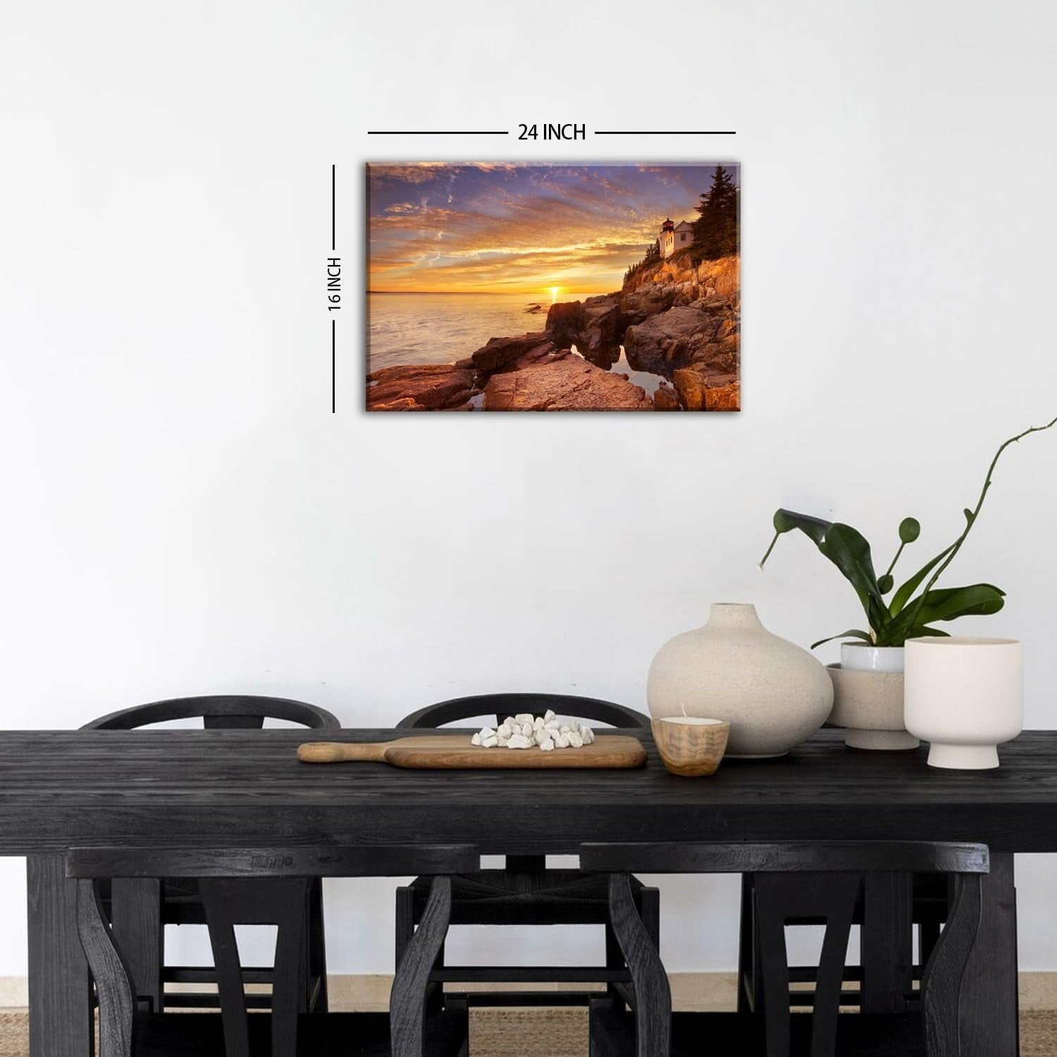 Wildflower Wall Art Colorful Floral Pictures Framed Printed Art for Bathroom Nature Botanical Canvas Prints Poster Modern Abstract Flowers Painting Artwork Living Room Bedroom Home Decorations