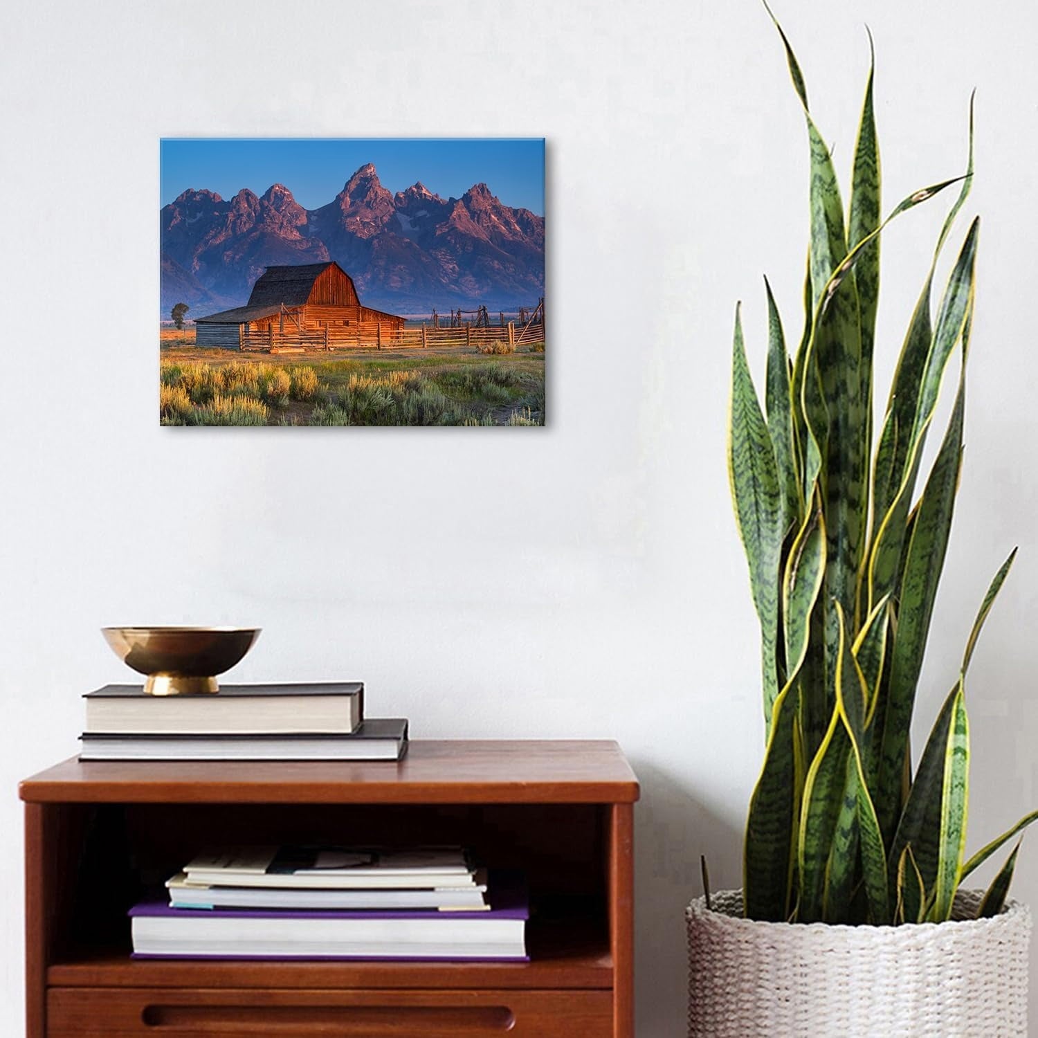 Wildflower Wall Art Colorful Floral Pictures Framed Printed Art for Bathroom Nature Botanical Canvas Prints Poster Modern Abstract Flowers Painting Artwork Living Room Bedroom Home Decorations