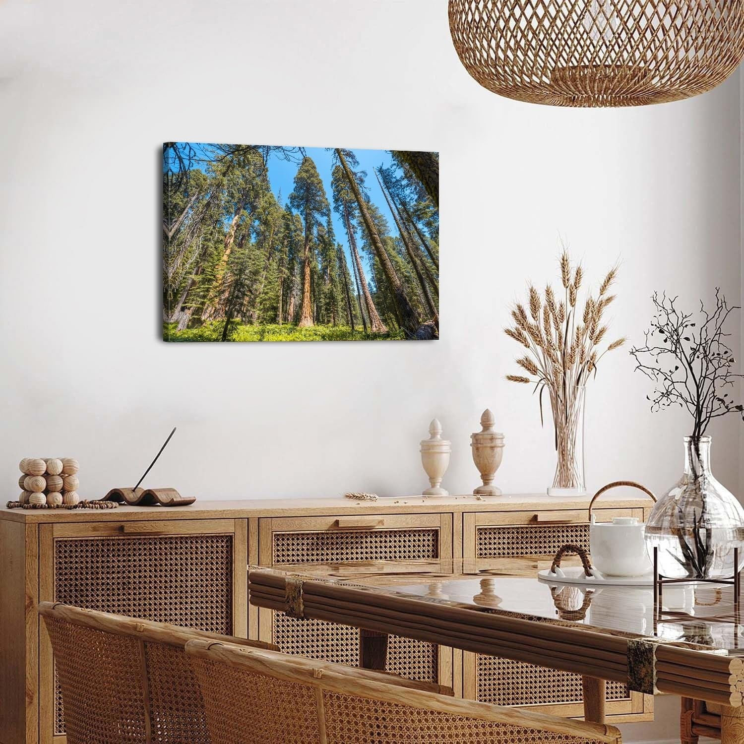 Wildflower Wall Art Colorful Floral Pictures Framed Printed Art for Bathroom Nature Botanical Canvas Prints Poster Modern Abstract Flowers Painting Artwork Living Room Bedroom Home Decorations