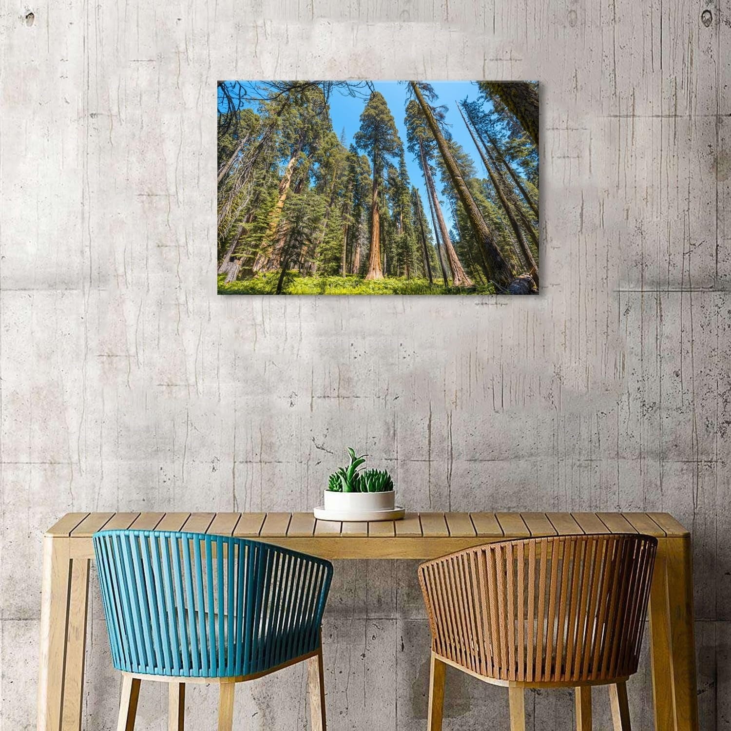 Wildflower Wall Art Colorful Floral Pictures Framed Printed Art for Bathroom Nature Botanical Canvas Prints Poster Modern Abstract Flowers Painting Artwork Living Room Bedroom Home Decorations