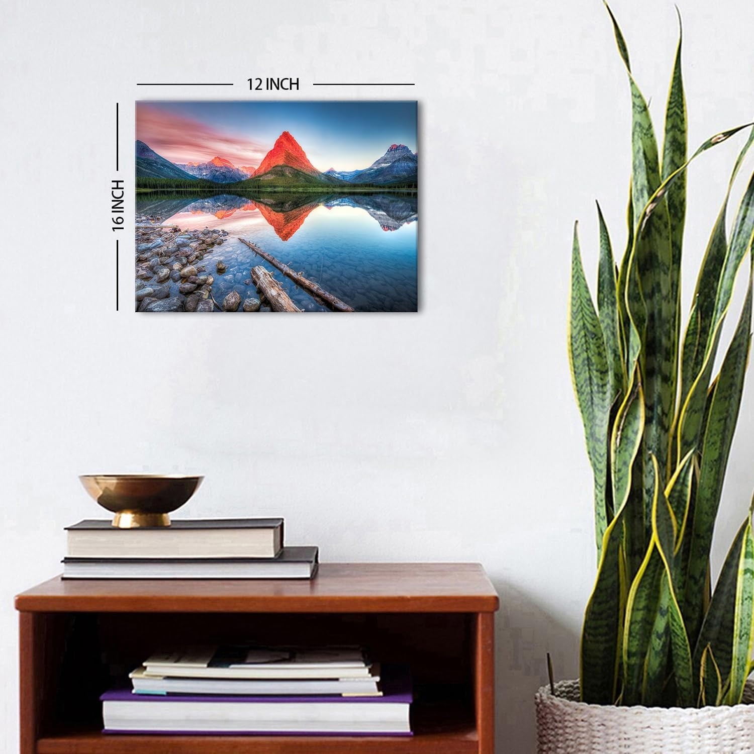 Wildflower Wall Art Colorful Floral Pictures Framed Printed Art for Bathroom Nature Botanical Canvas Prints Poster Modern Abstract Flowers Painting Artwork Living Room Bedroom Home Decorations