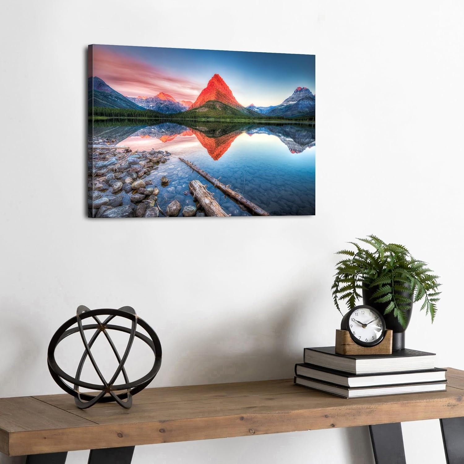 Wildflower Wall Art Colorful Floral Pictures Framed Printed Art for Bathroom Nature Botanical Canvas Prints Poster Modern Abstract Flowers Painting Artwork Living Room Bedroom Home Decorations
