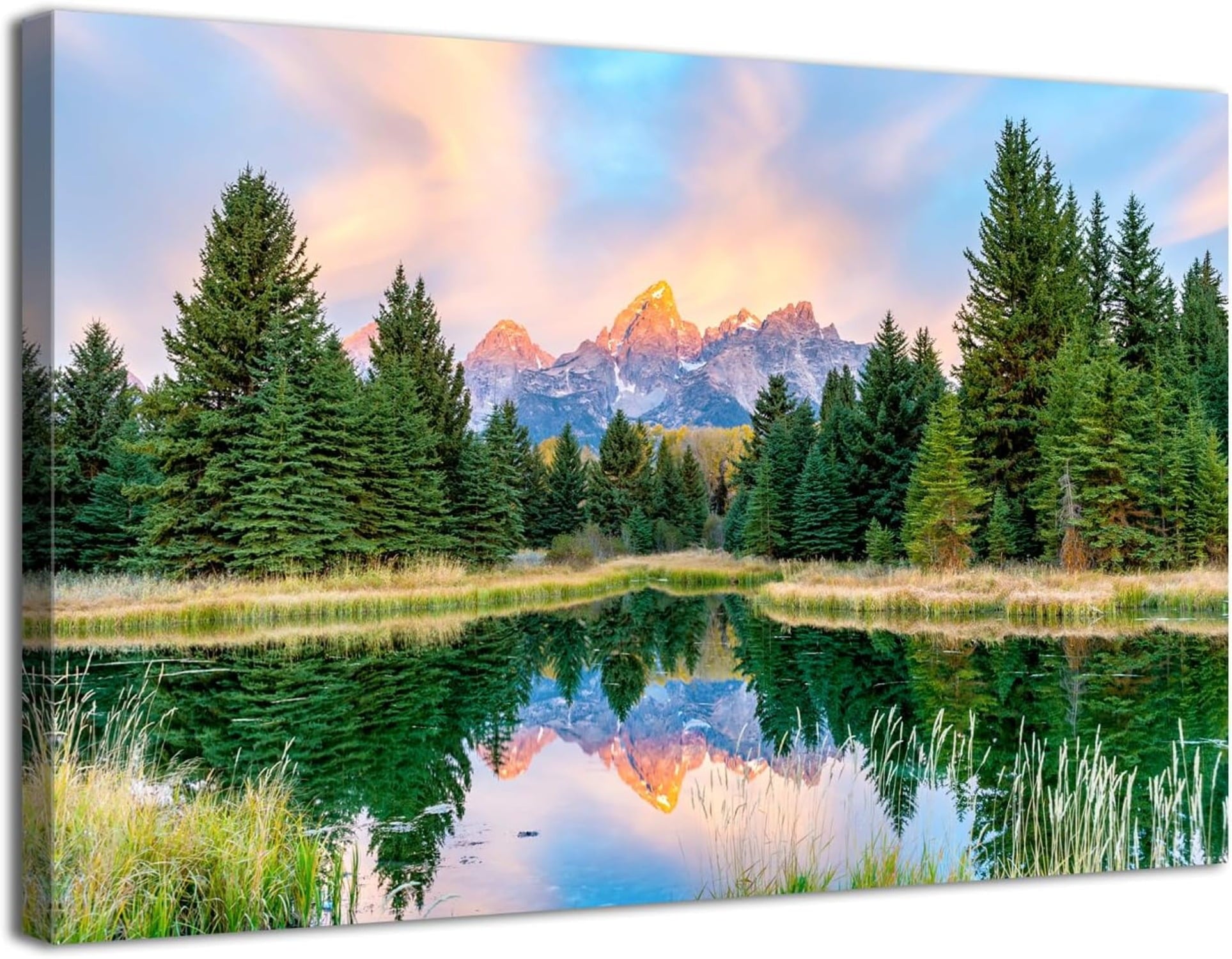 Wildflower Wall Art Colorful Floral Pictures Framed Printed Art for Bathroom Nature Botanical Canvas Prints Poster Modern Abstract Flowers Painting Artwork Living Room Bedroom Home Decorations
