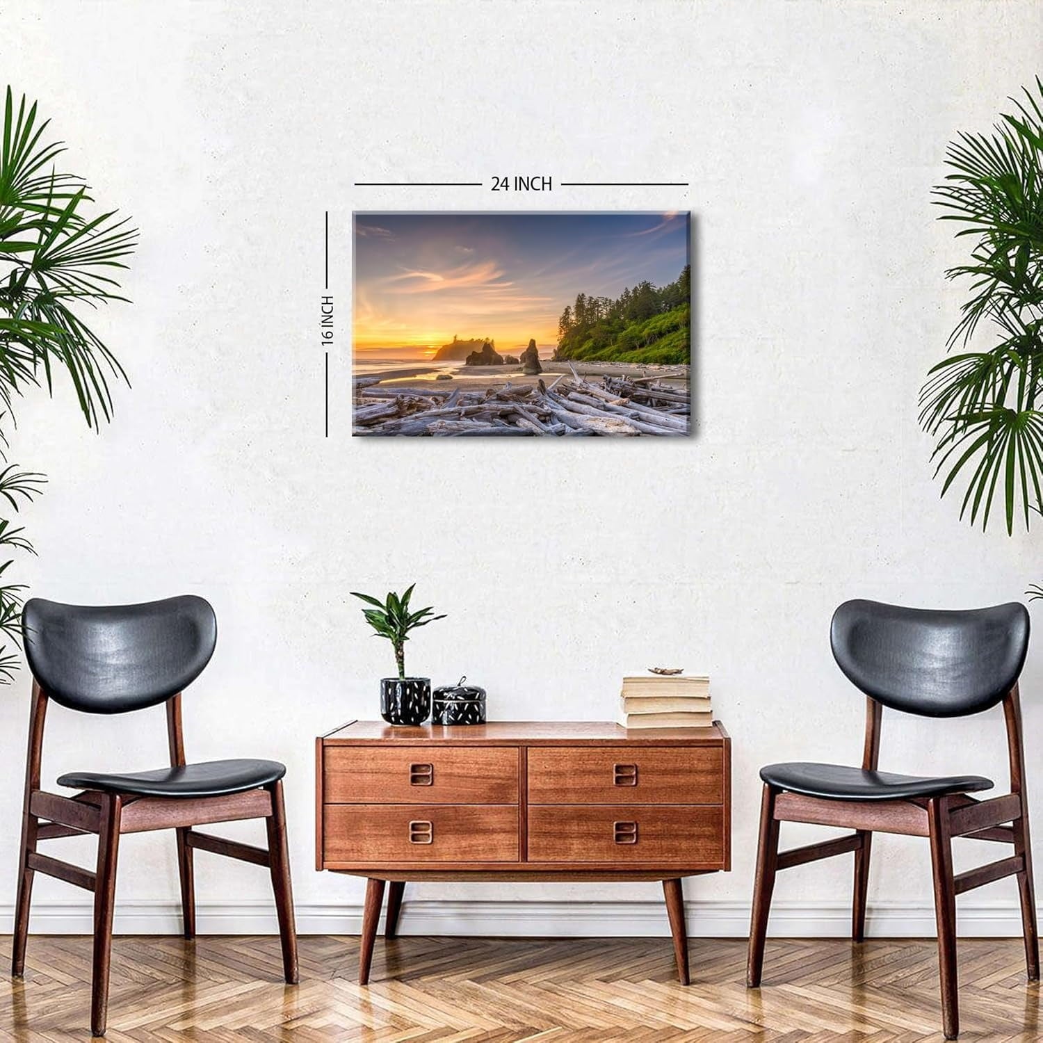 Wildflower Wall Art Colorful Floral Pictures Framed Printed Art for Bathroom Nature Botanical Canvas Prints Poster Modern Abstract Flowers Painting Artwork Living Room Bedroom Home Decorations