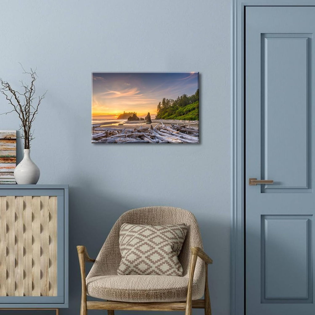 Wildflower Wall Art Colorful Floral Pictures Framed Printed Art for Bathroom Nature Botanical Canvas Prints Poster Modern Abstract Flowers Painting Artwork Living Room Bedroom Home Decorations