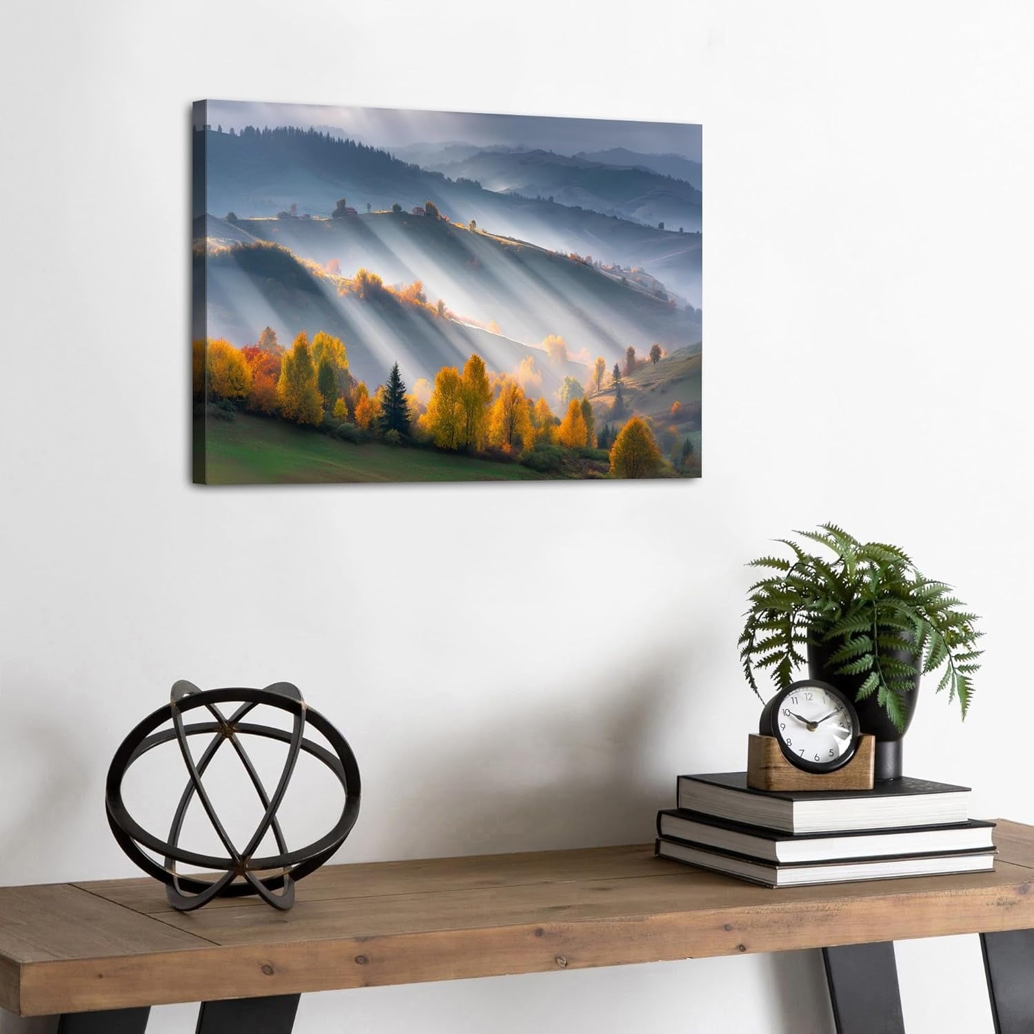 Wildflower Wall Art Colorful Floral Pictures Framed Printed Art for Bathroom Nature Botanical Canvas Prints Poster Modern Abstract Flowers Painting Artwork Living Room Bedroom Home Decorations