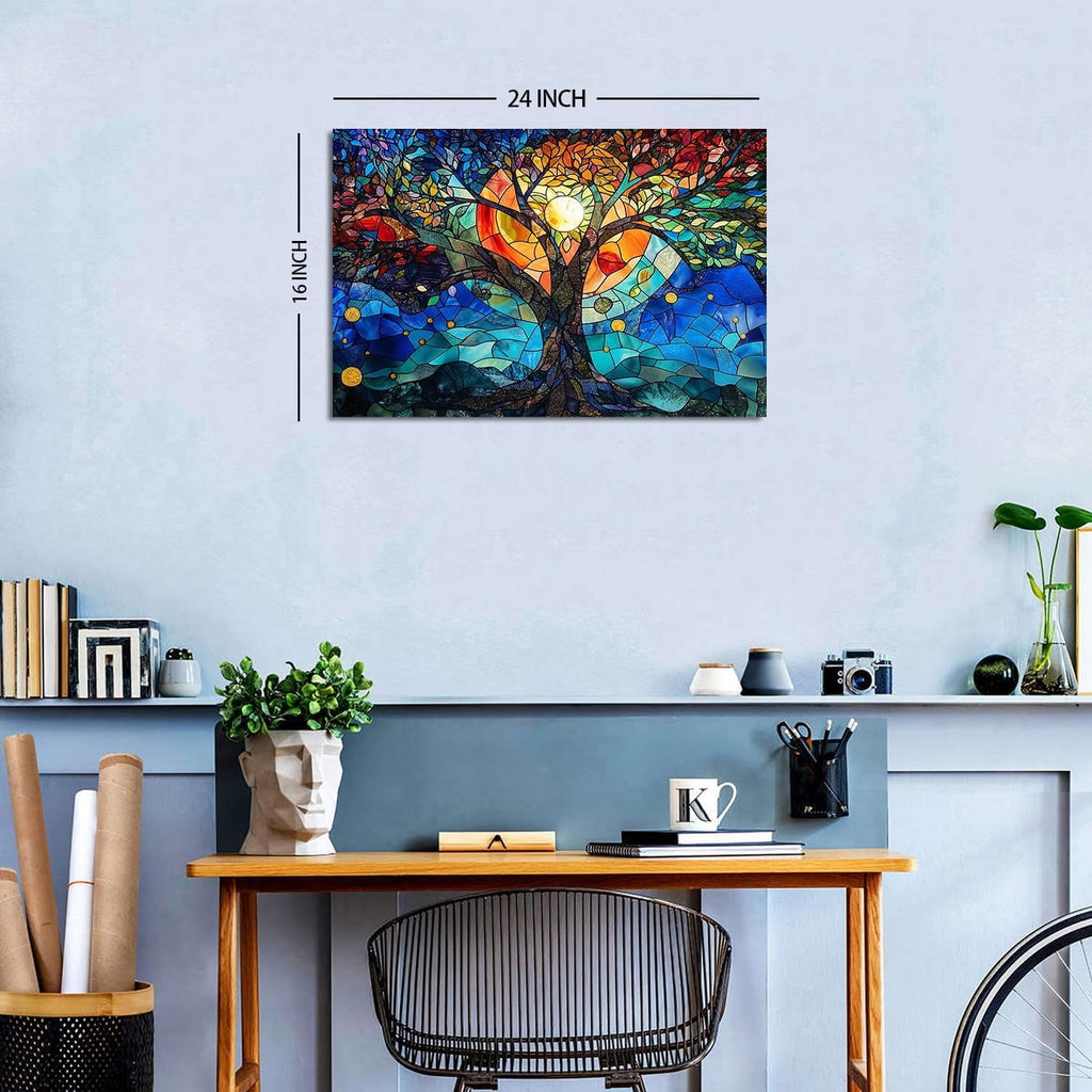 Wildflower Wall Art Colorful Floral Pictures Framed Printed Art for Bathroom Nature Botanical Canvas Prints Poster Modern Abstract Flowers Painting Artwork Living Room Bedroom Home Decorations