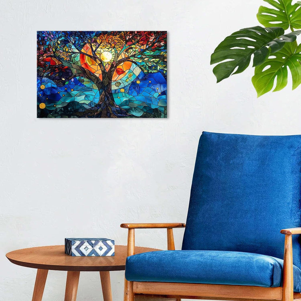 Wildflower Wall Art Colorful Floral Pictures Framed Printed Art for Bathroom Nature Botanical Canvas Prints Poster Modern Abstract Flowers Painting Artwork Living Room Bedroom Home Decorations