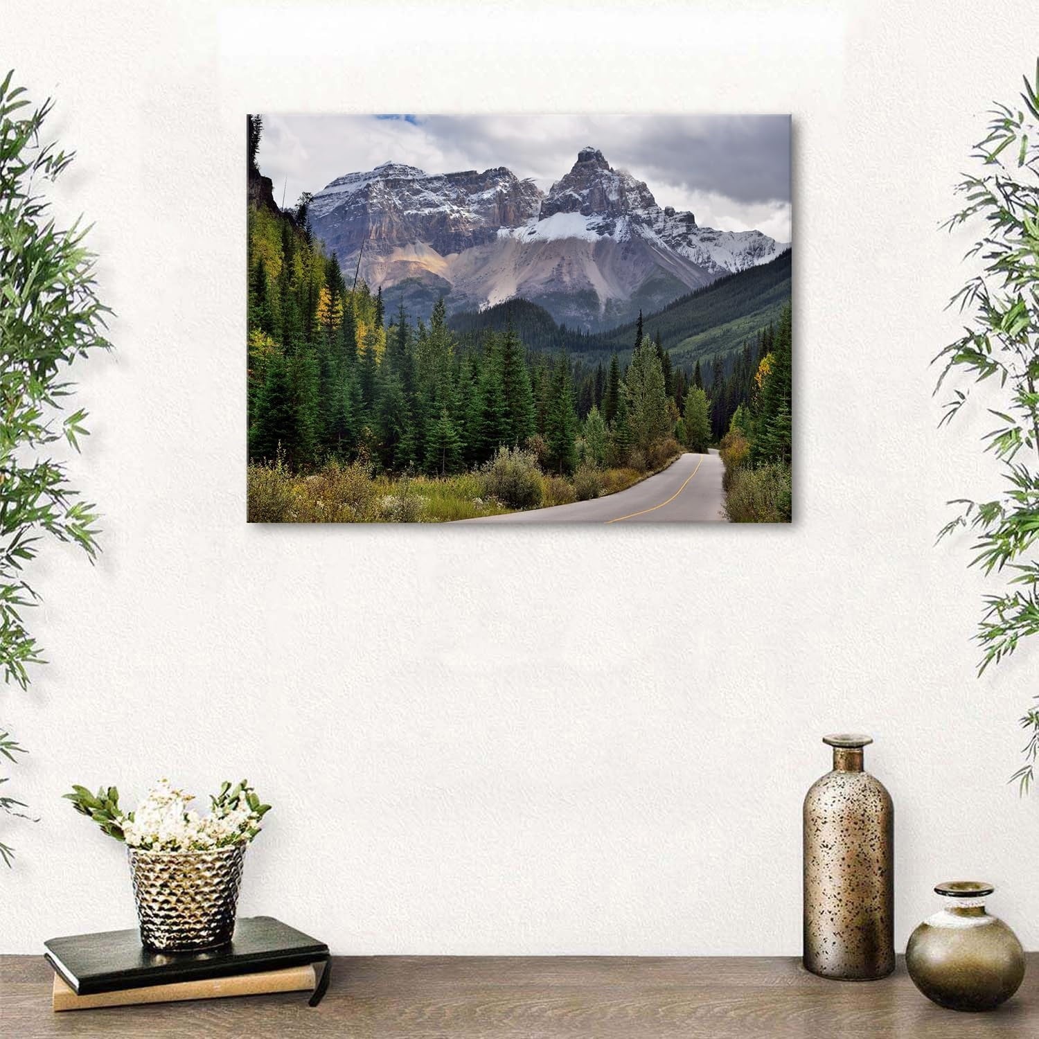 Wildflower Wall Art Colorful Floral Pictures Framed Printed Art for Bathroom Nature Botanical Canvas Prints Poster Modern Abstract Flowers Painting Artwork Living Room Bedroom Home Decorations