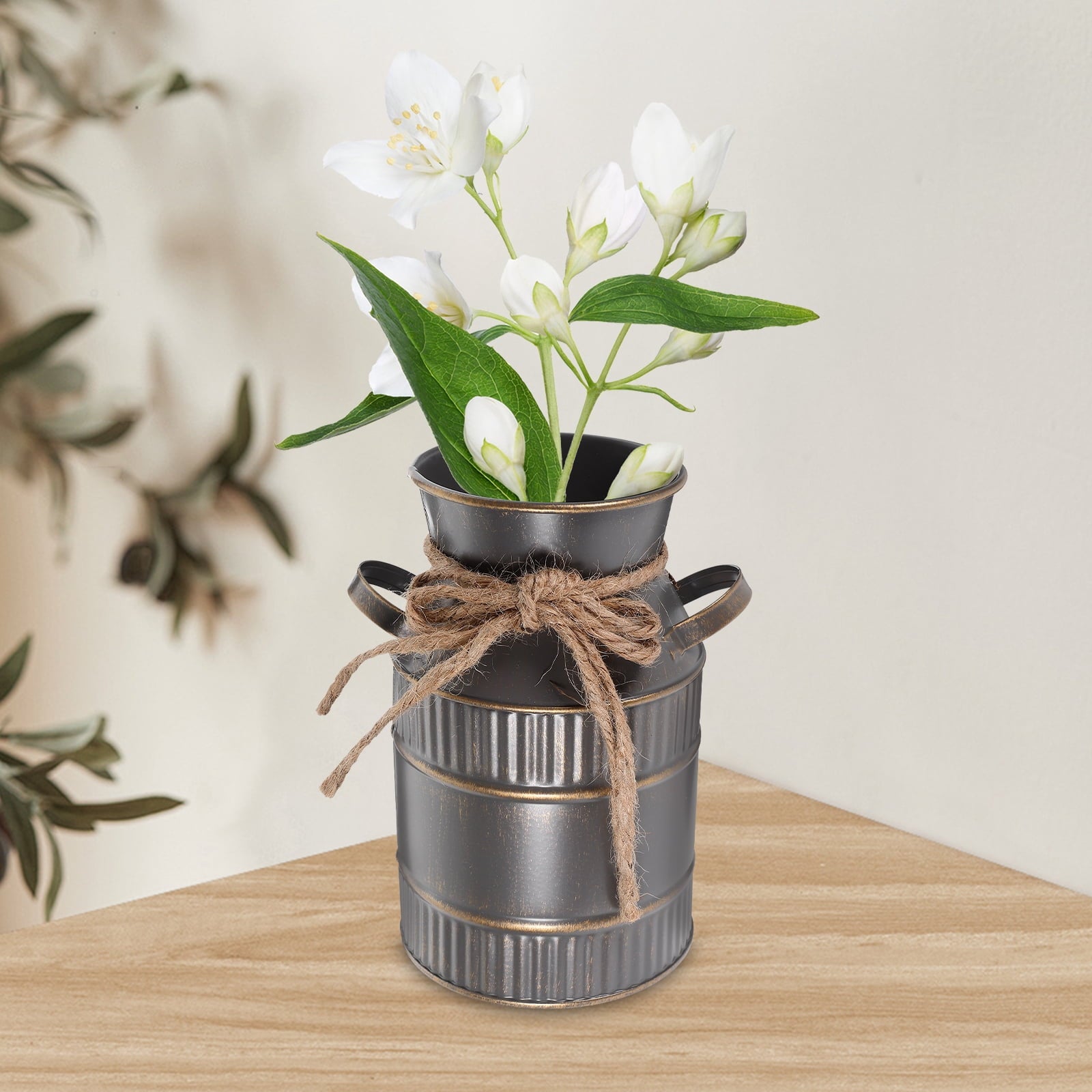 5 PCS Decorative Vase Vases for Retro Milk Bottle