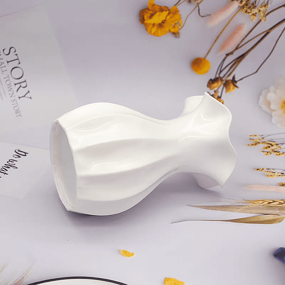 White vase