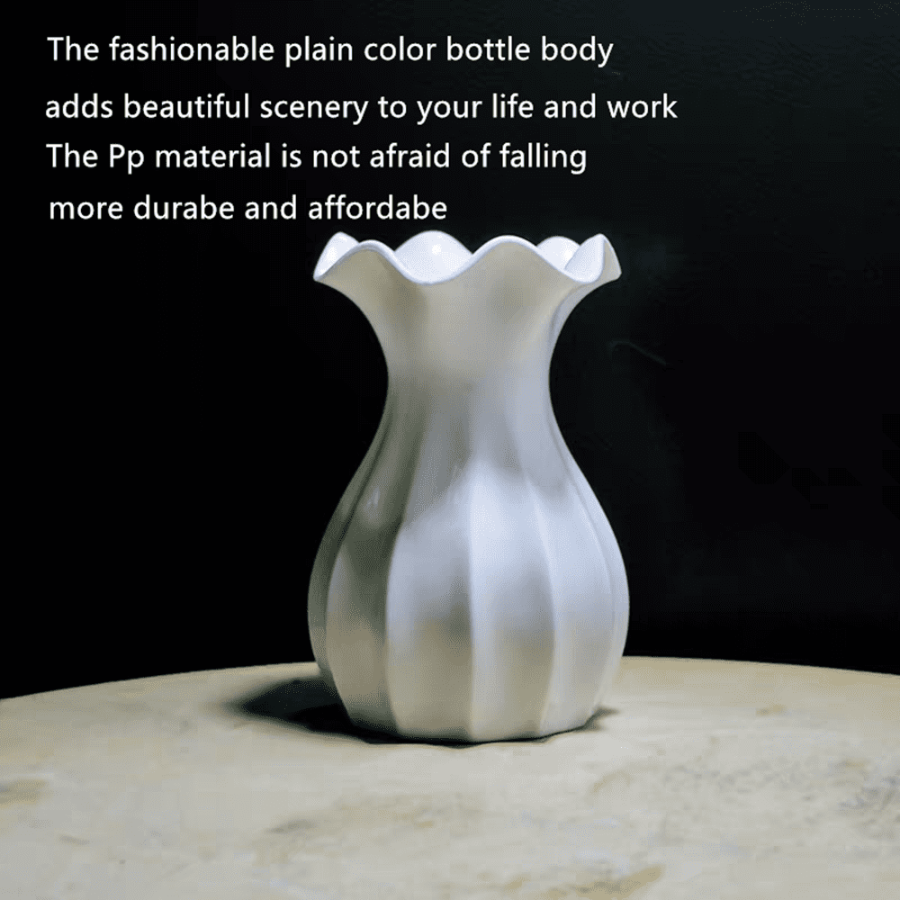 White vase