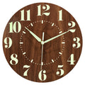 Glow in Dark Wall Clock, Silent Non-Ticking Battery Operated Clock