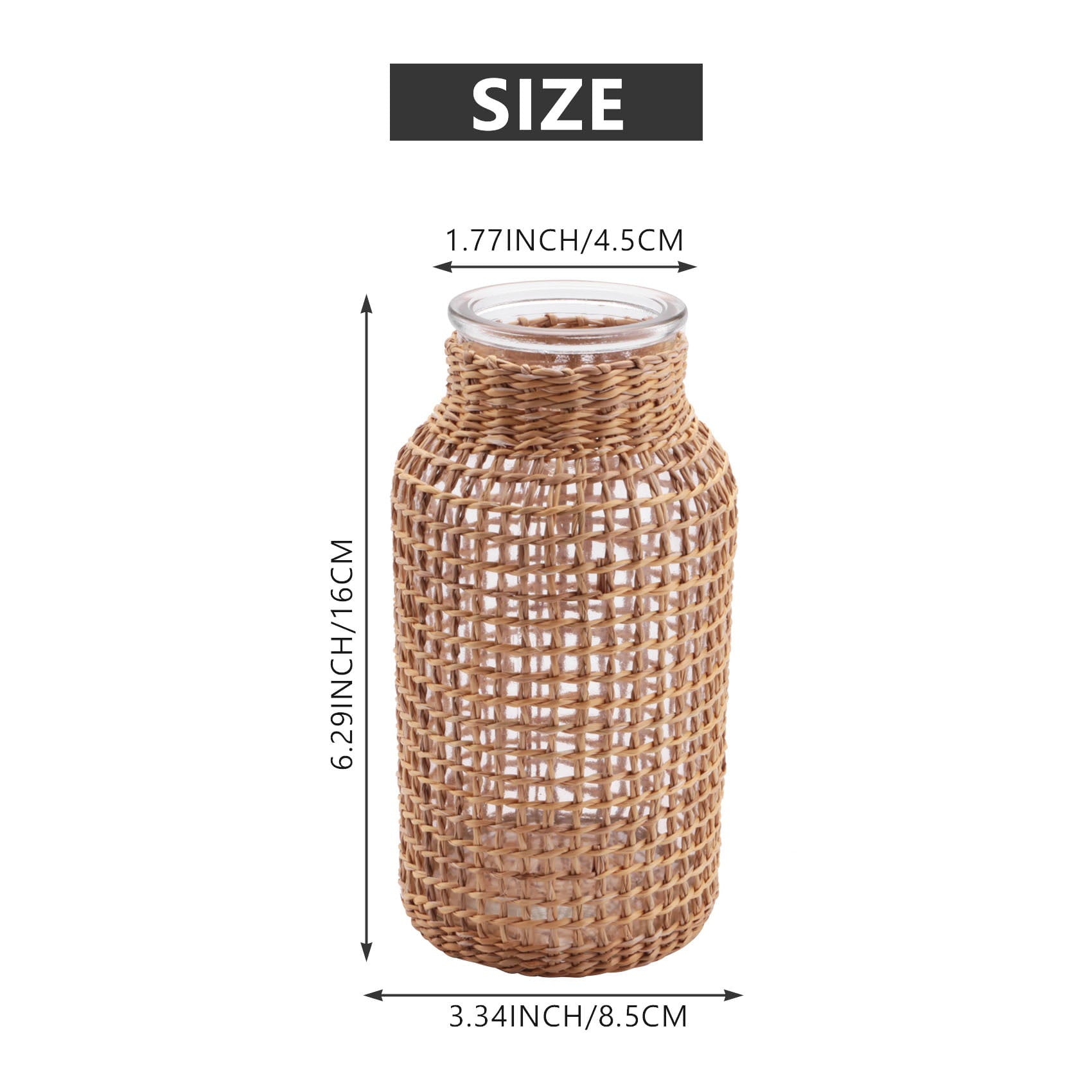 1 x Creative Vase-As shown