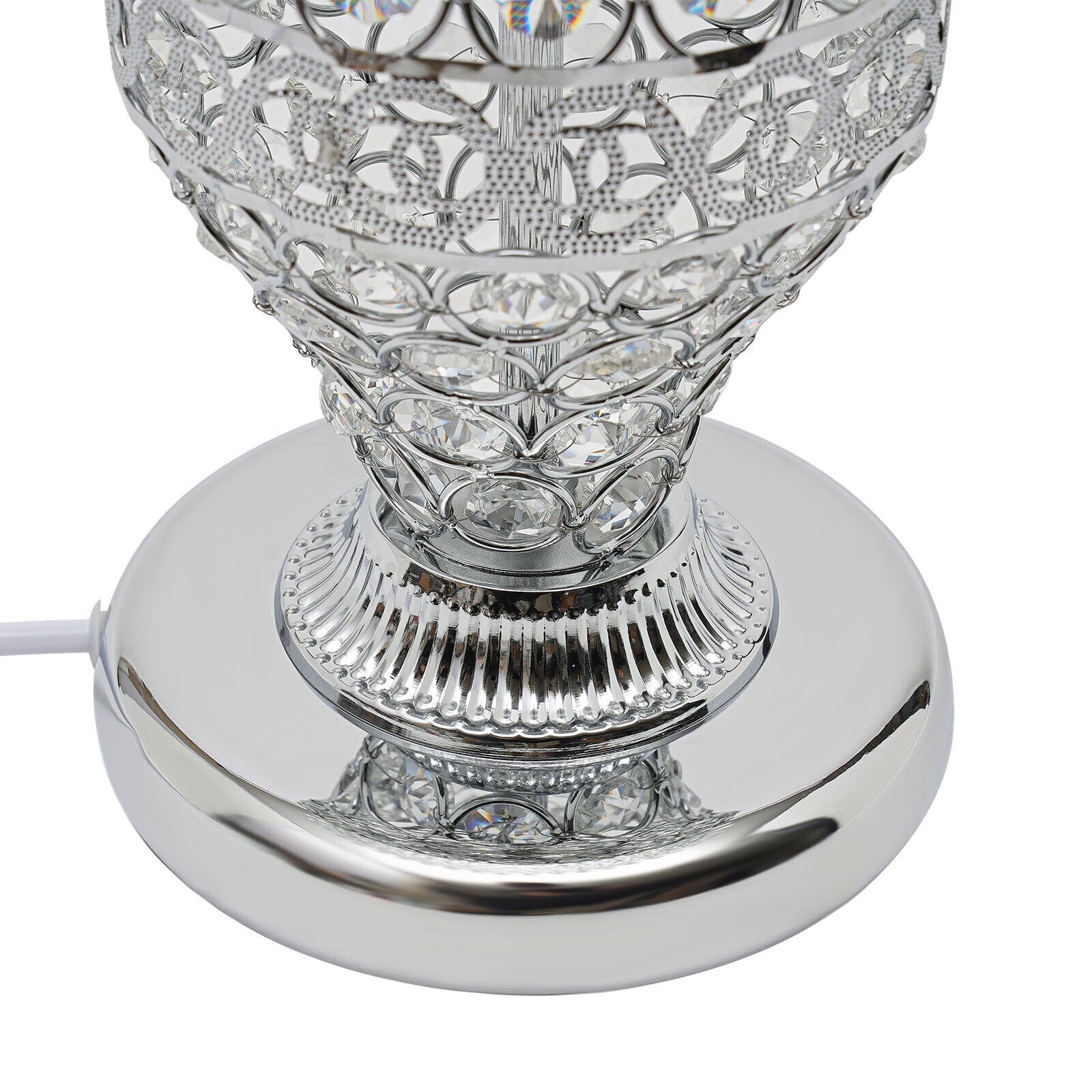 Crystal Table Lamp Bedside Nightstand Desk Reading Lamp Bedroom Living Room Lamp