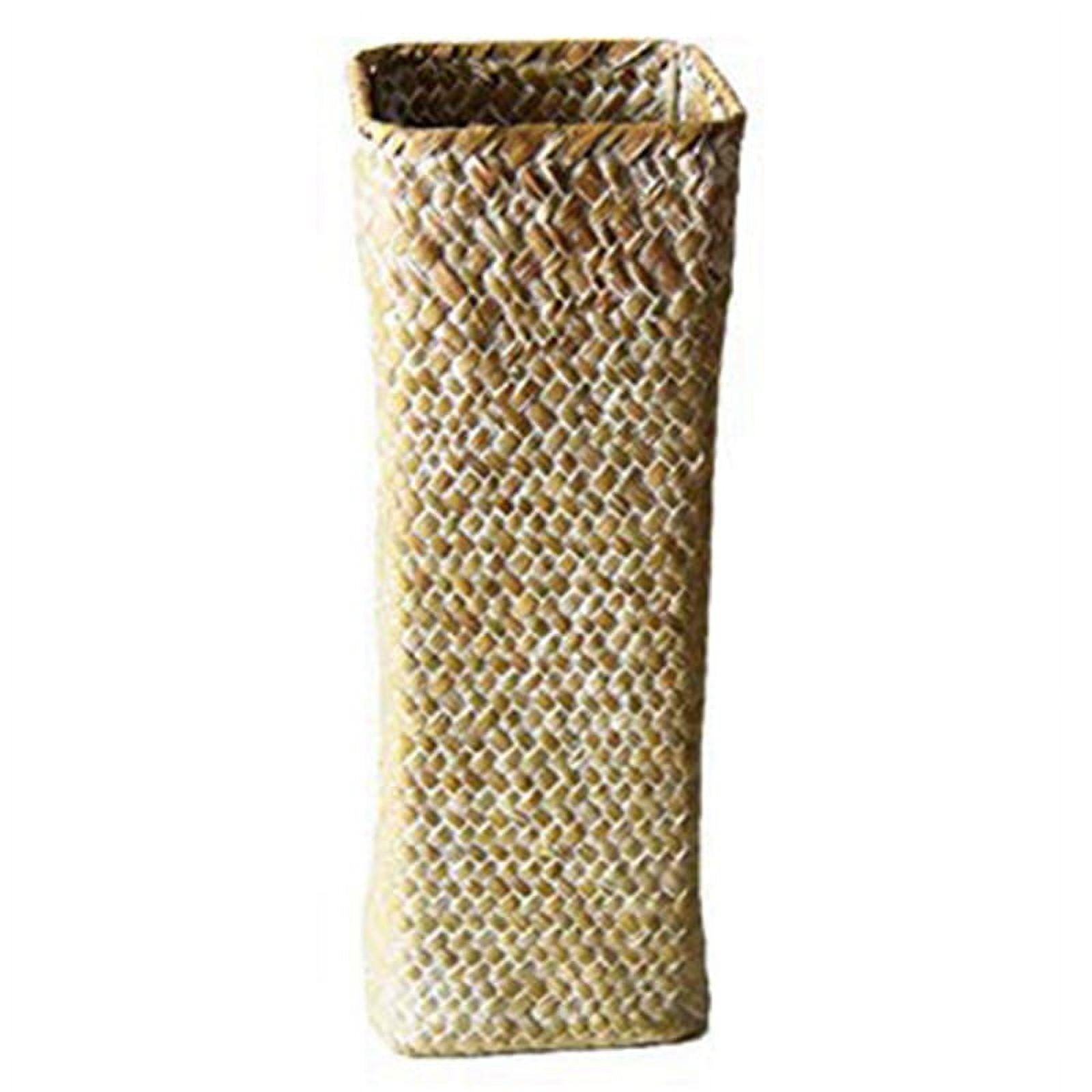 Rattan Flower Vase Bamboo Baskets Decoration Vases Flower Fruit Basket Flower Vase Tall Vases Decor White