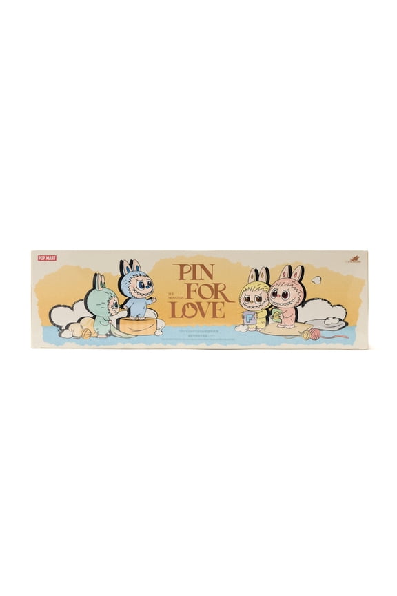 Pop Mart Labubu The Monsters Pin For Love Pendant Sealed Case A-M 14 Blind Box